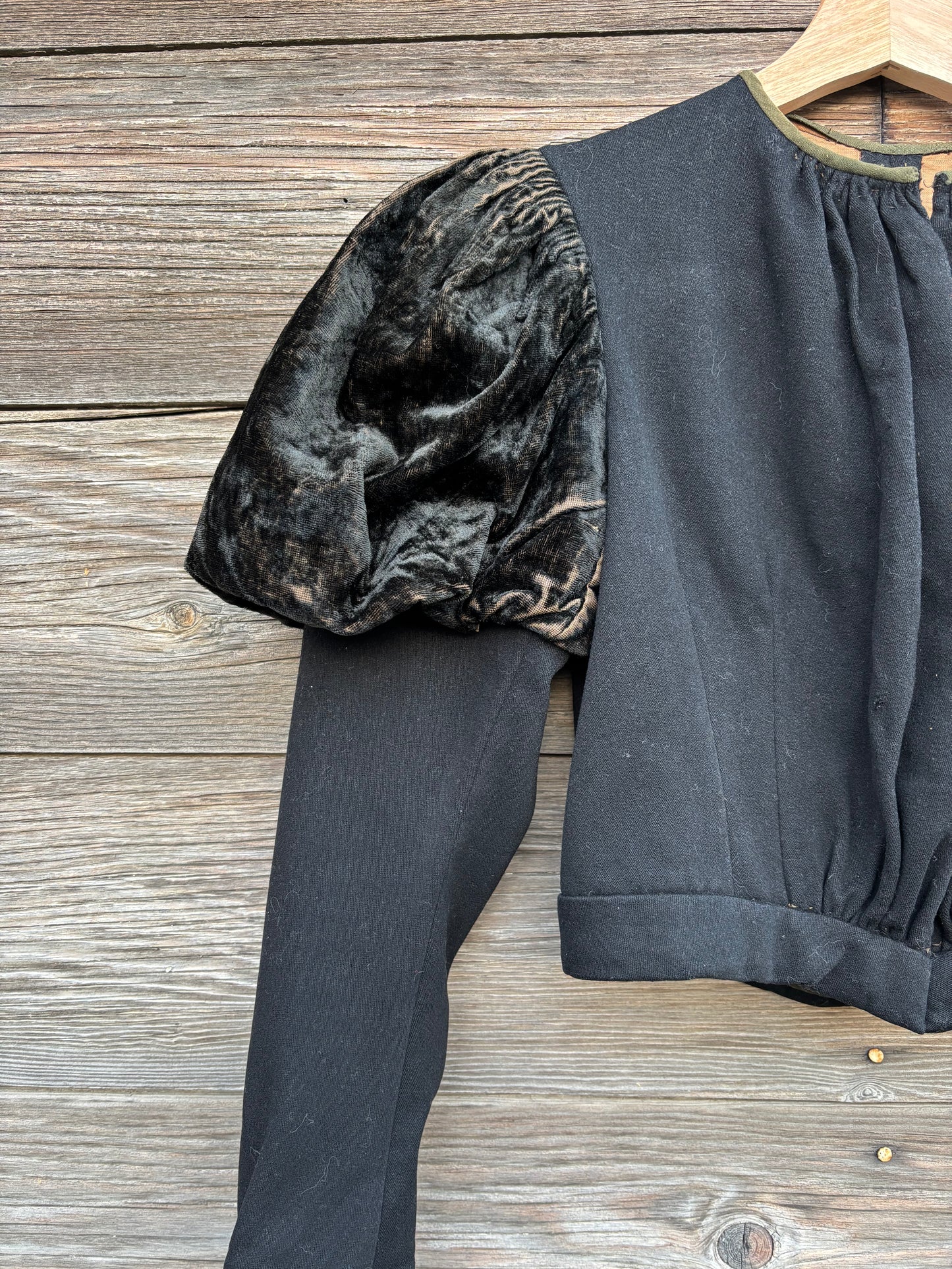 Antique | black mourning jacket