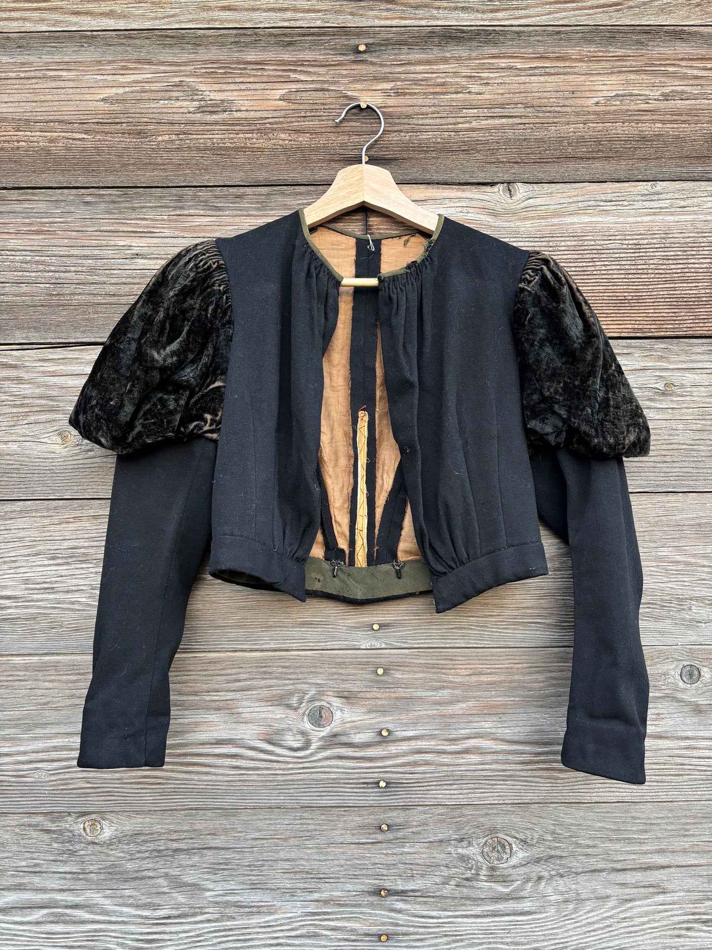 Antique | black mourning jacket