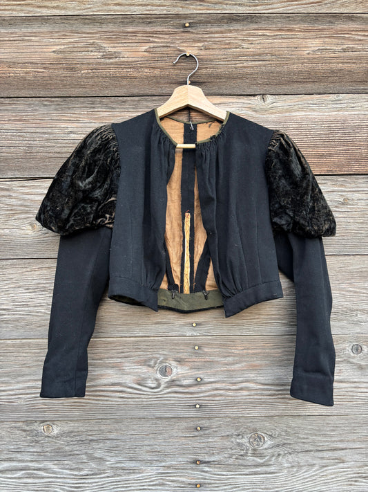 Antique | black mourning jacket