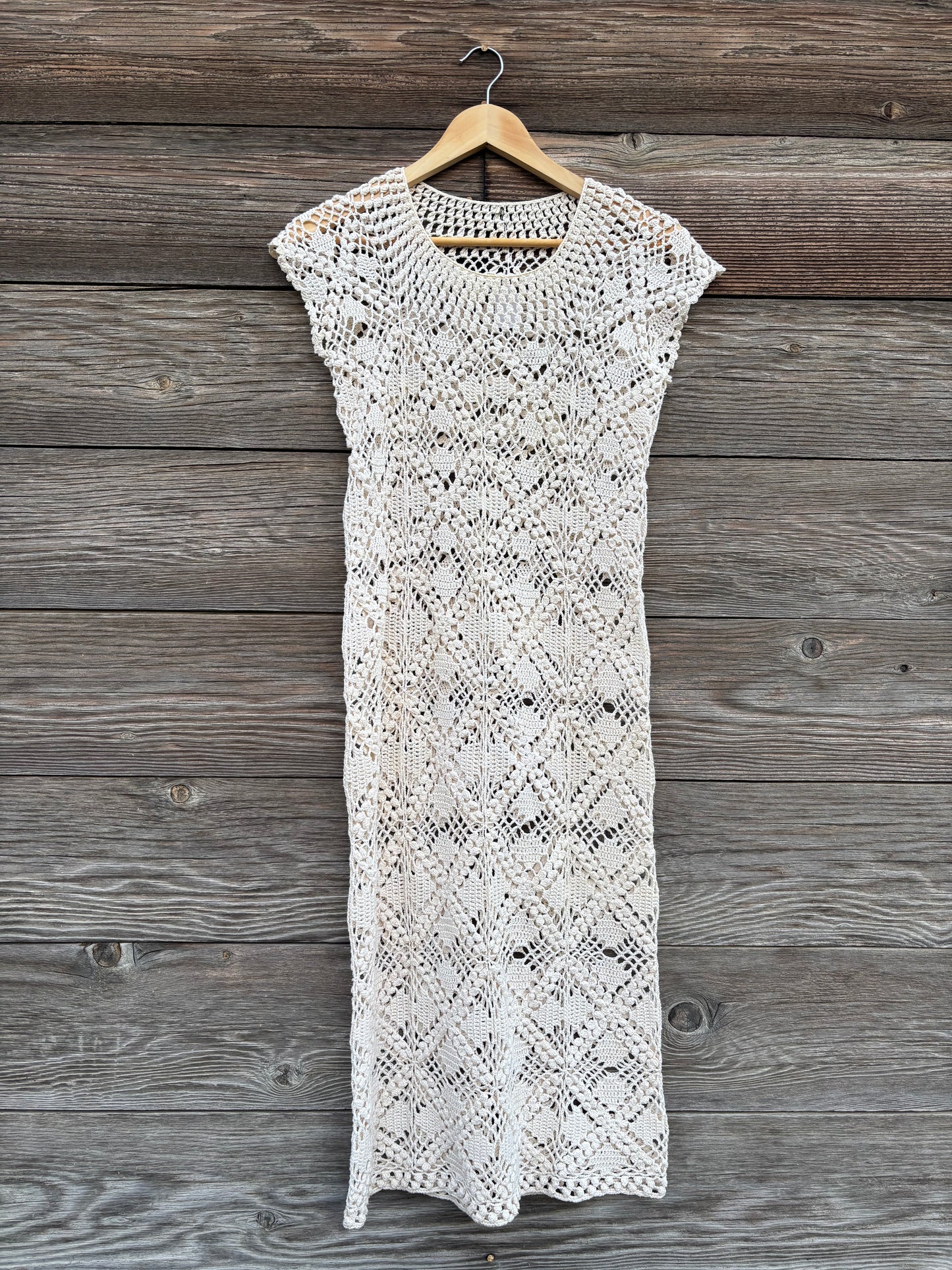Hand Crochet Dress |1970s