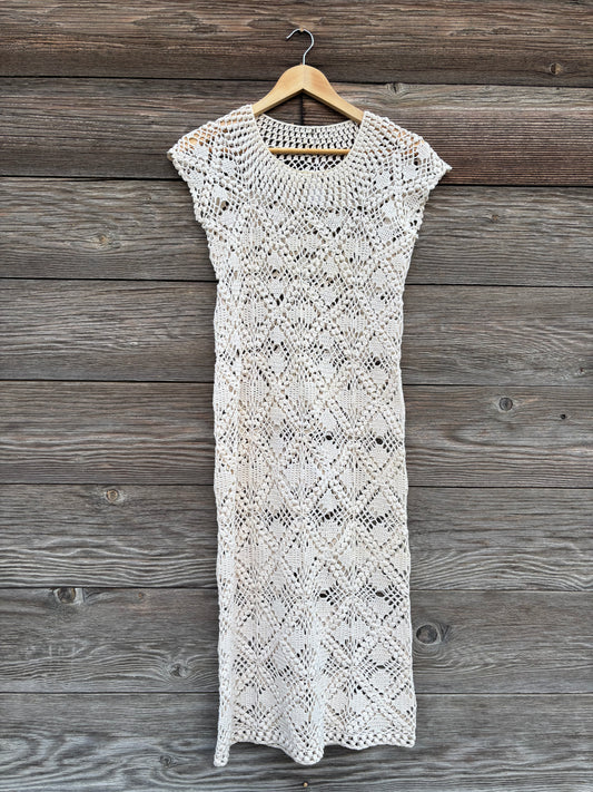 Hand Crochet Dress |1970s