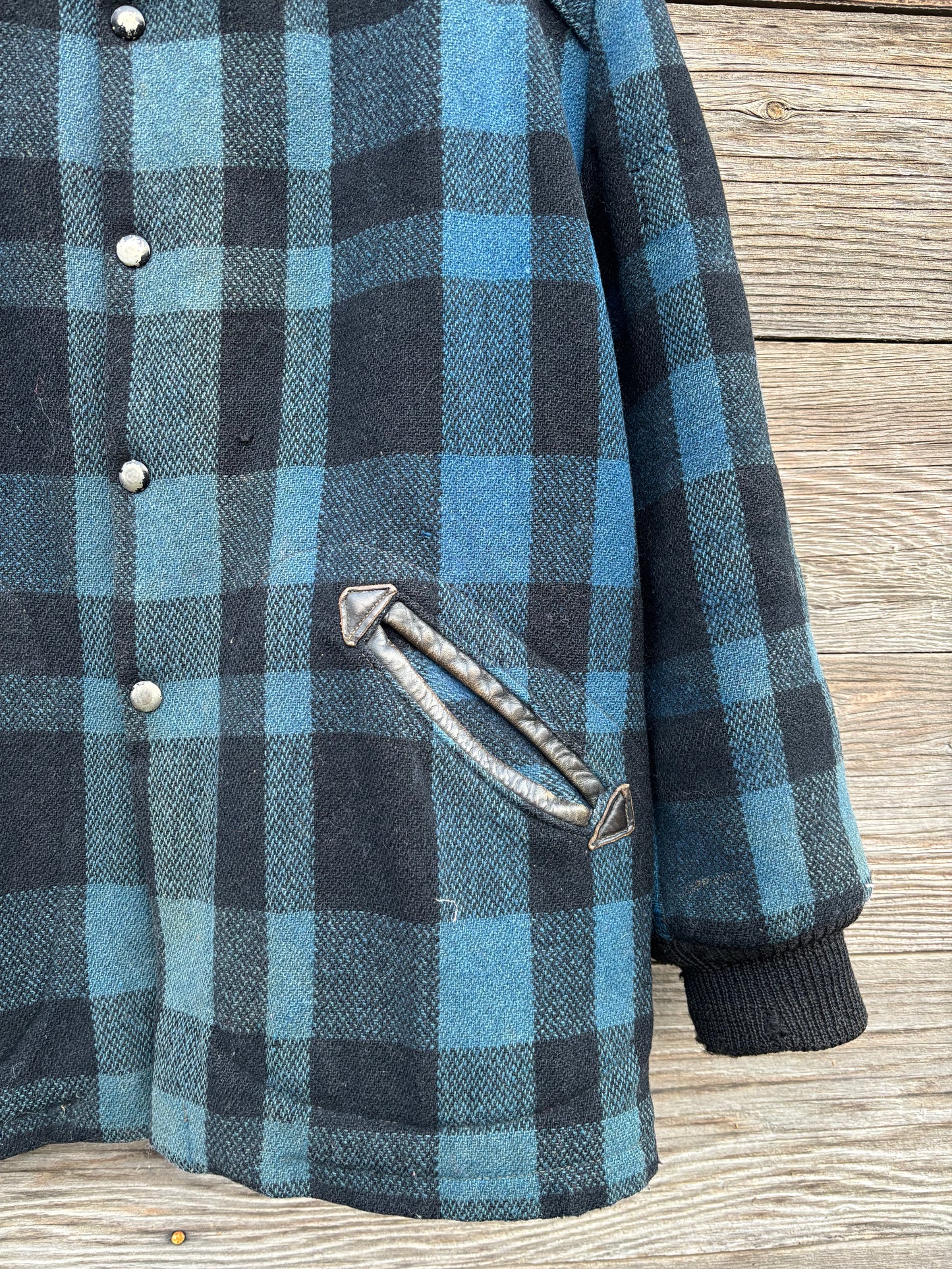 Hunting jacket | blue buffalo plaid