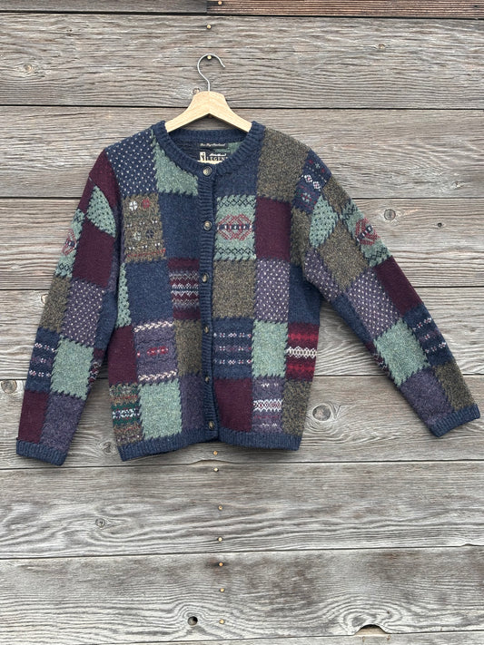 Eddie Bauer Legend Collection | Deer Bay Patchwork Cardigan
