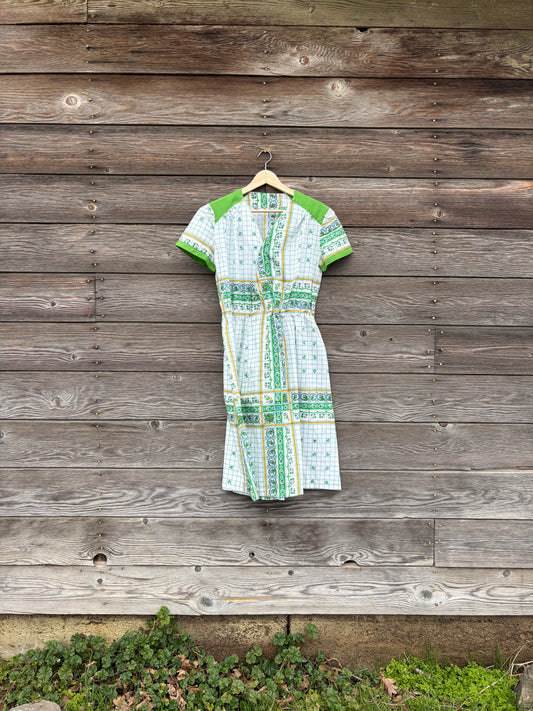 Dress | Vintage Handkerchief | Wrap Dress