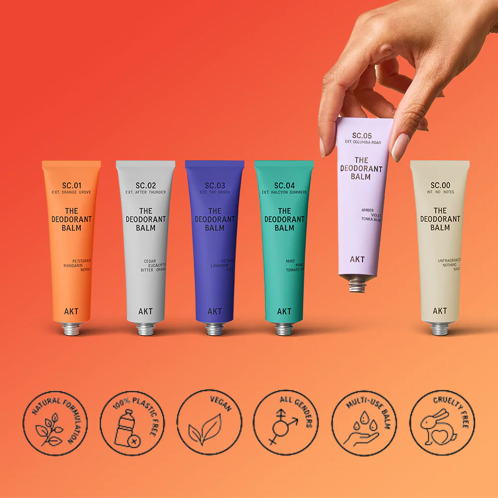 AKT London (USA) - AKT Deodorant Balm SC.05 Columbia Road - aluminum-free