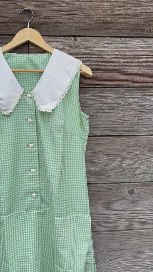 Dress | Picnic Gingham | Handmade Romper